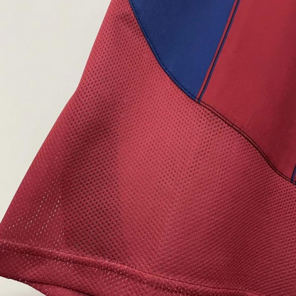 Retro 03/04 Barcelona Home Soccer Jersey