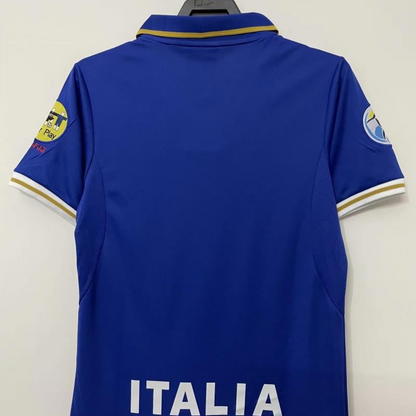 Retro 1996 Italy Home With 96 EURO Patch Soccer Jersey