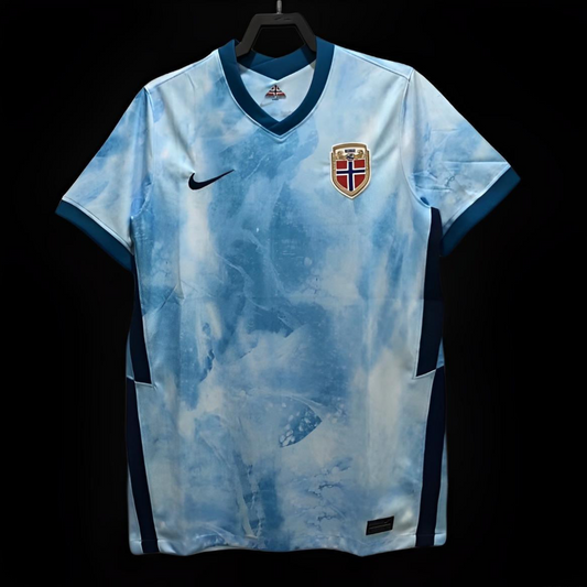 Retro 2021 Norway Away Soccer Jersey