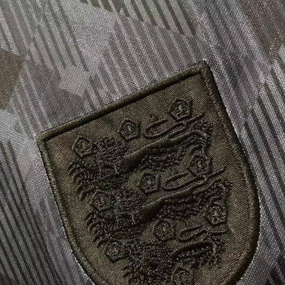 Retro 1990 England Away Black Soccer Jersey