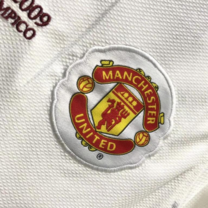 Retro 08/09 Manchester United Away Champions Version Soccer Jersey