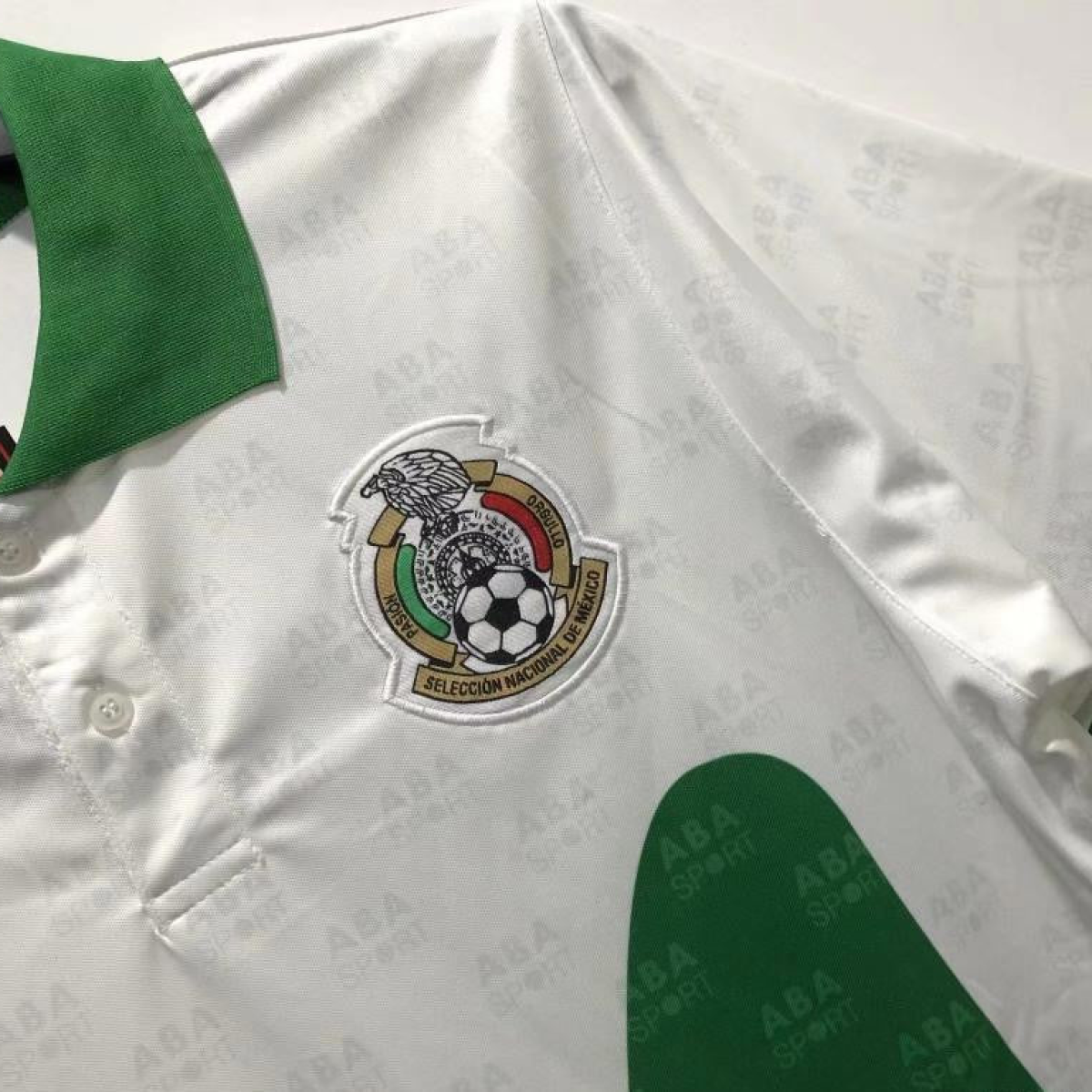 Retro 1995 Mexico Away White Soccer Jersey