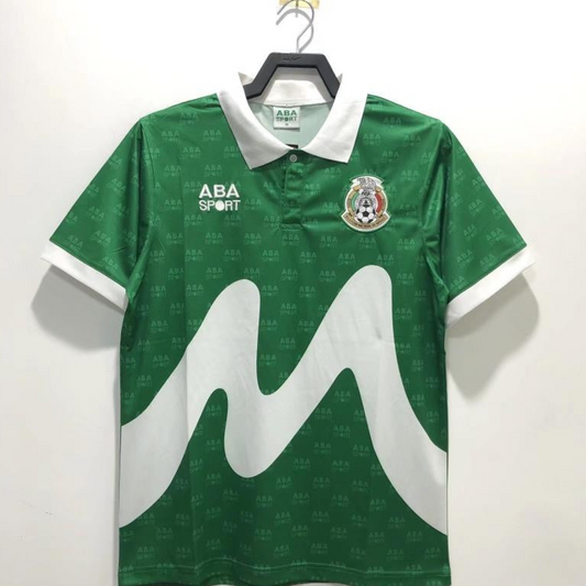 Retro 1995 Mexico Home Soccer Jersey