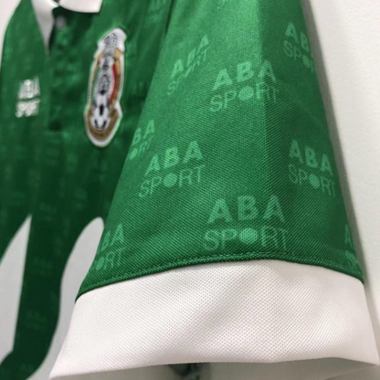 Retro 1995 Mexico Home Soccer Jersey