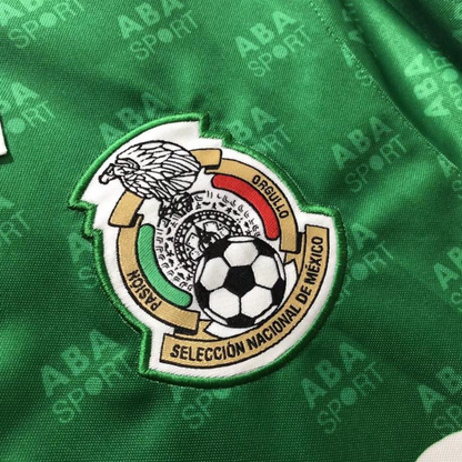 Retro 1995 Mexico Home Soccer Jersey