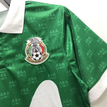 Retro 1995 Mexico Home Soccer Jersey