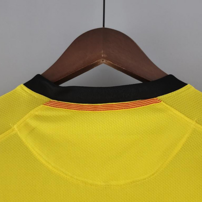Retro 08/09 Long Sleeve Barcelona Away Soccer Jersey
