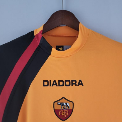 Retro 05/06 Long Sleeve Roma Home Soccer Jersey