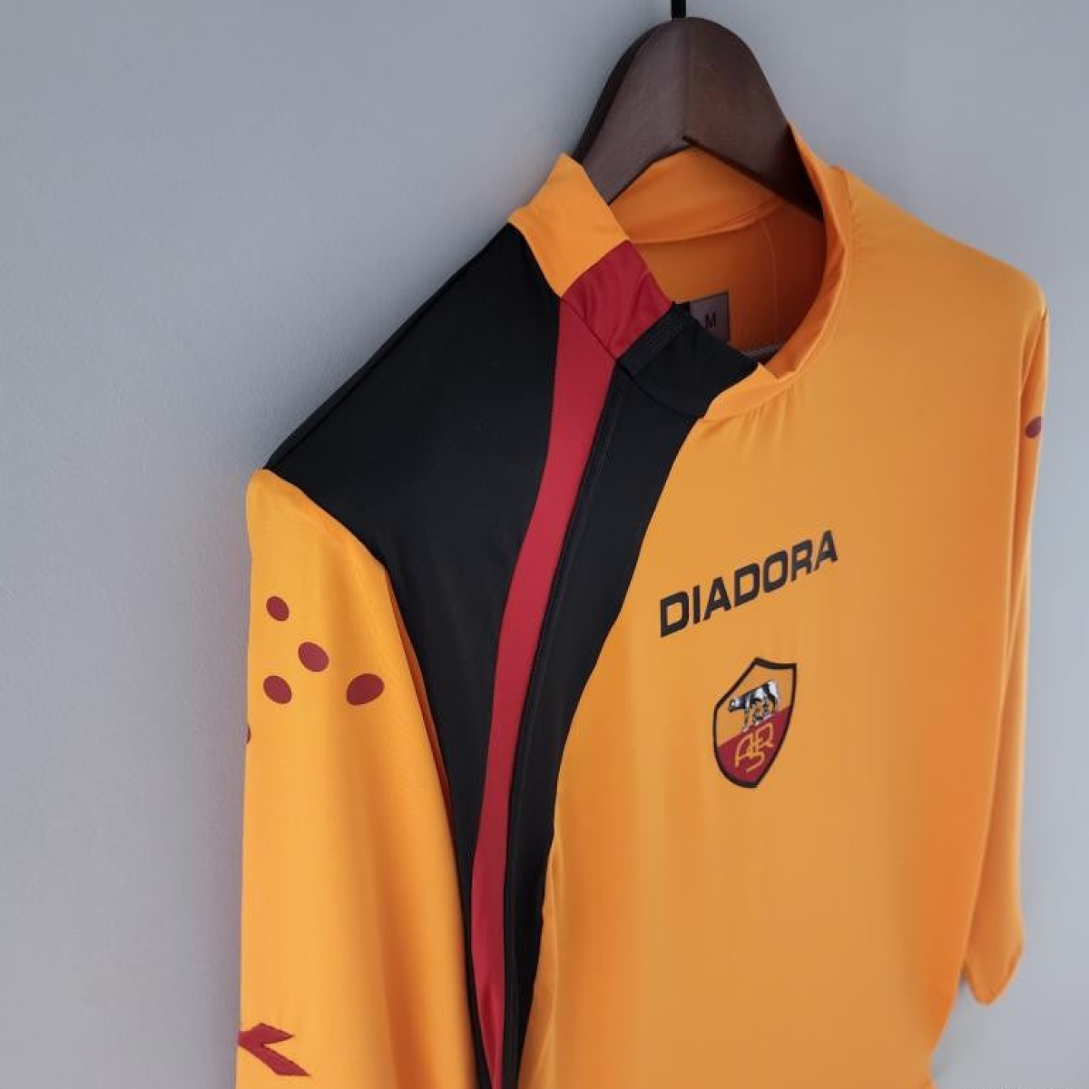 Retro 05/06 Long Sleeve Roma Home Soccer Jersey