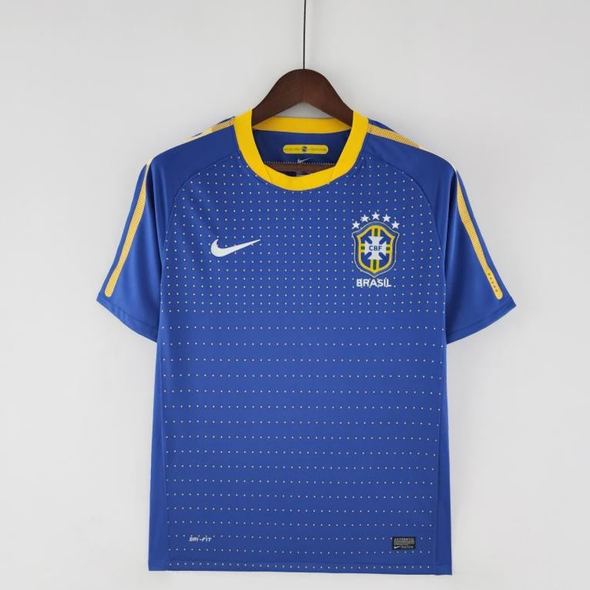 Retro 2010 Brazil Away Soccer Jersey