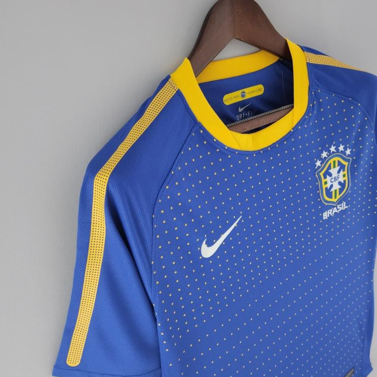 Retro 2010 Brazil Away Soccer Jersey