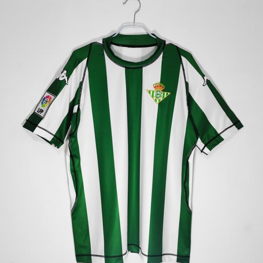 Retro 2003/04 Real Betis Home Soccer Jersey