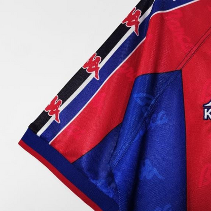Retro 1995/97 Barcelona Home Soccer Jersey