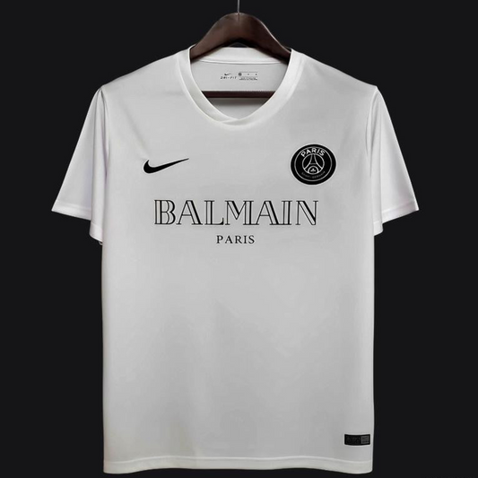 Retro 2020 PSGx Balmain White Jersey