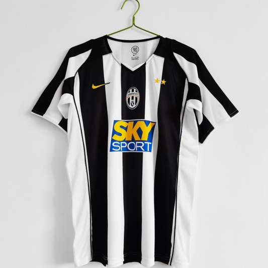 Retro 2004/05 Juventus Home Soccer Jersey