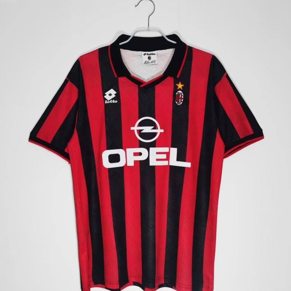 Retro 1995/96 AC Milan Home Soccer Jersey