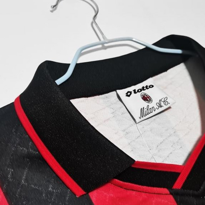Retro 1995/96 AC Milan Home Soccer Jersey