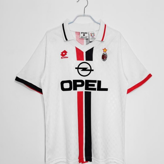 Retro 1995/96 AC Milan Away Soccer Jersey