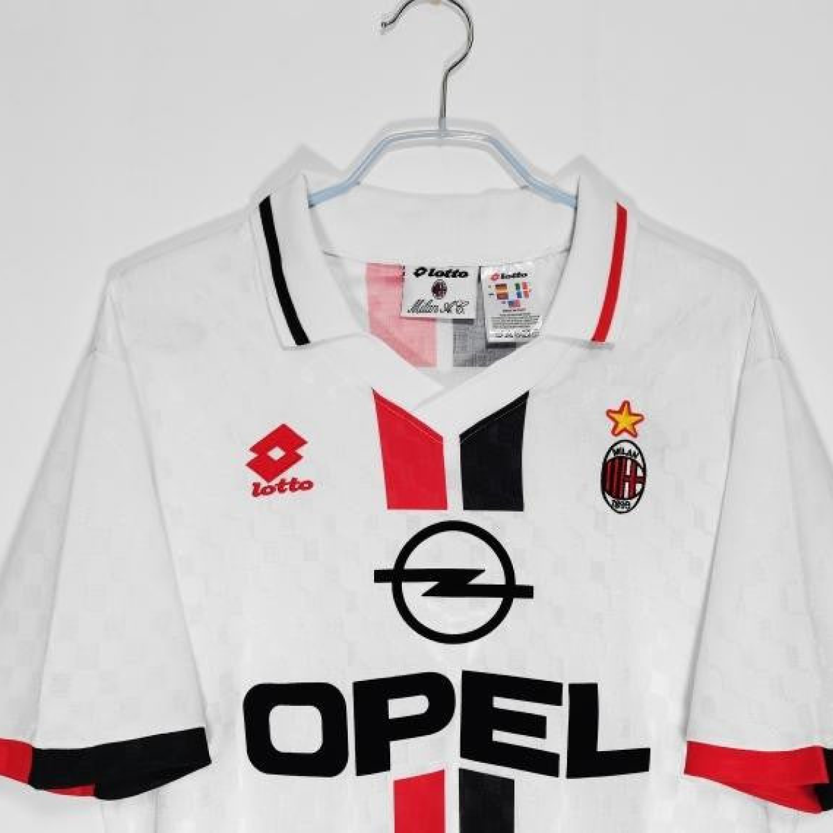 Retro 1995/96 AC Milan Away Soccer Jersey