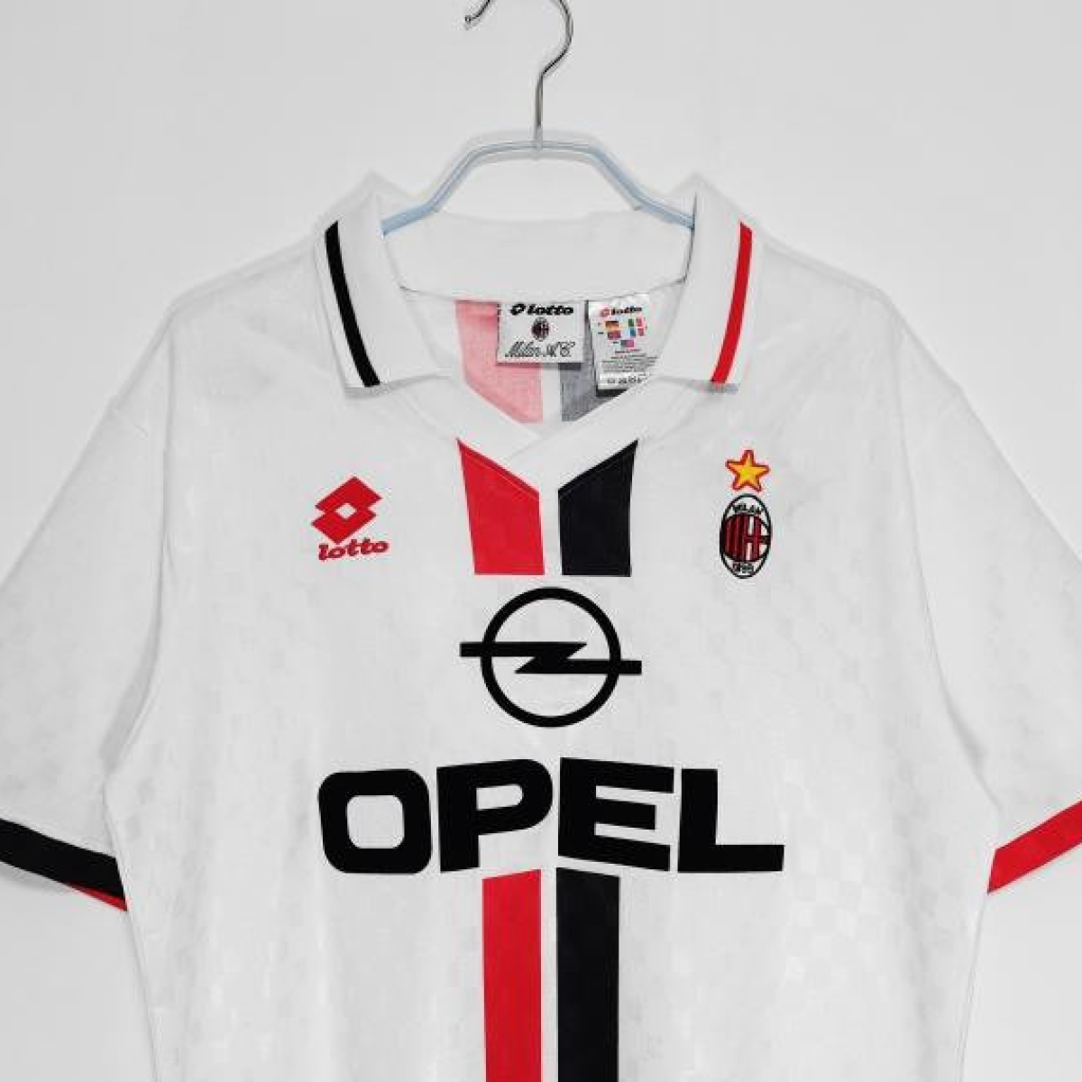 Retro 1995/96 AC Milan Away Soccer Jersey