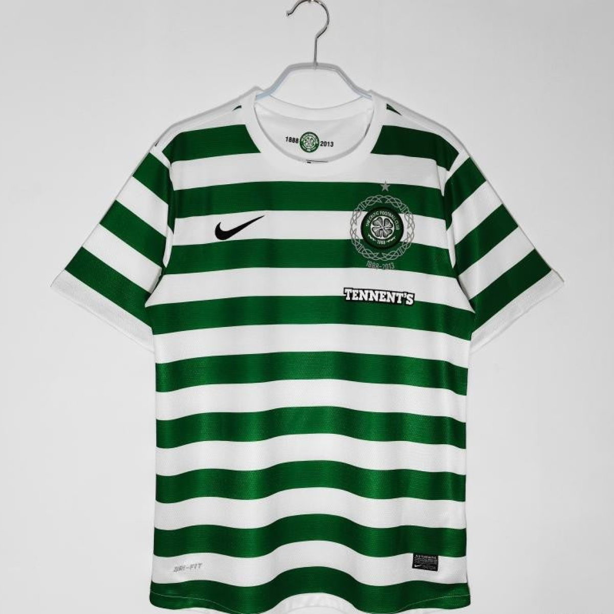 Retro 2012/13 Celtic Home 125th Anniversary Soccer Jersey