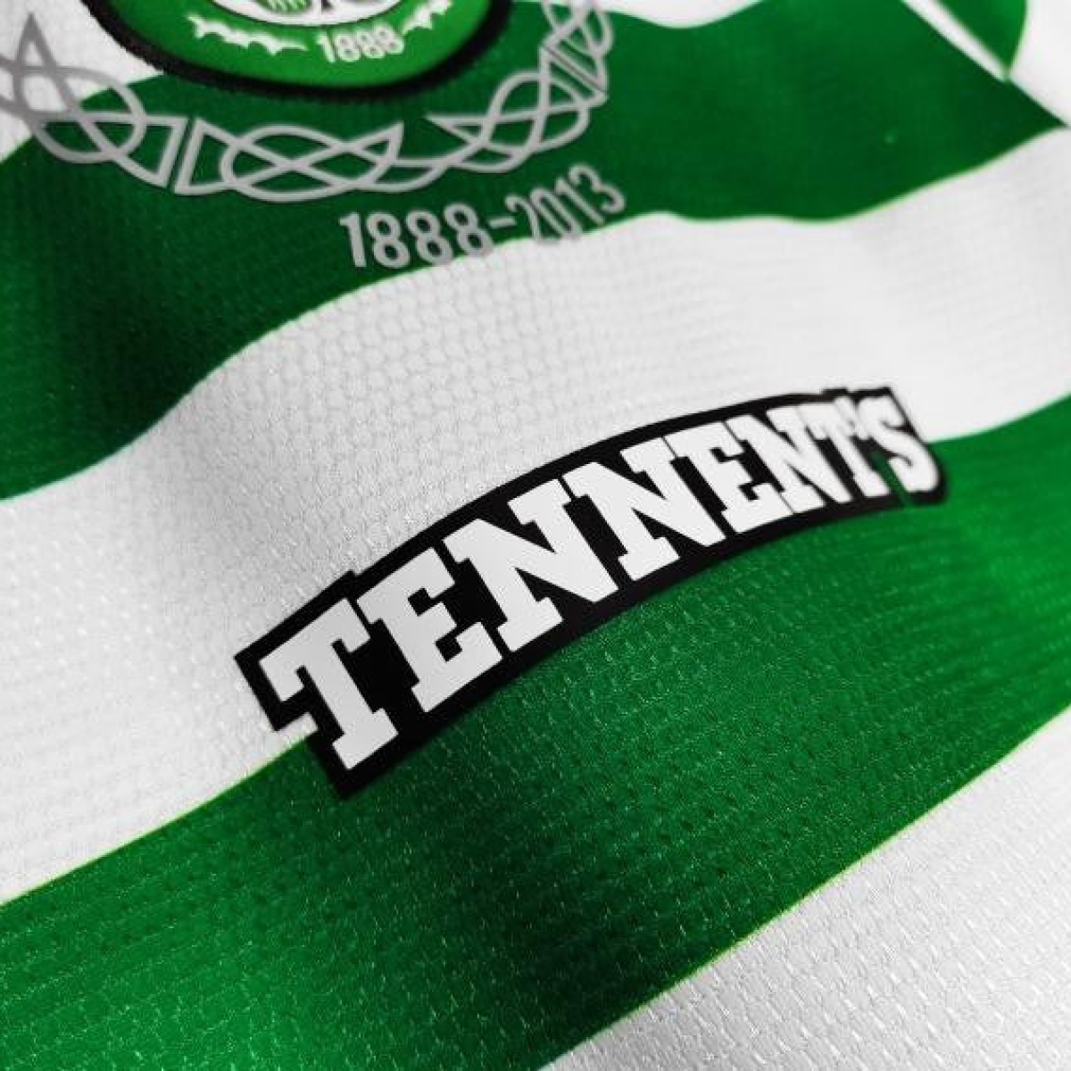 Retro 2012/13 Celtic Home 125th Anniversary Soccer Jersey
