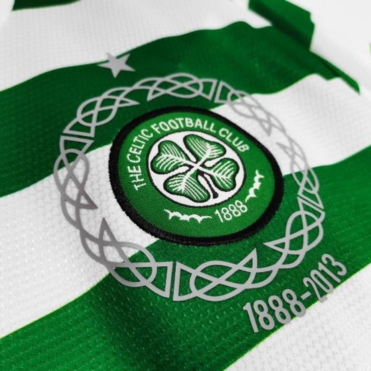 Retro 2012/13 Celtic Home 125th Anniversary Soccer Jersey