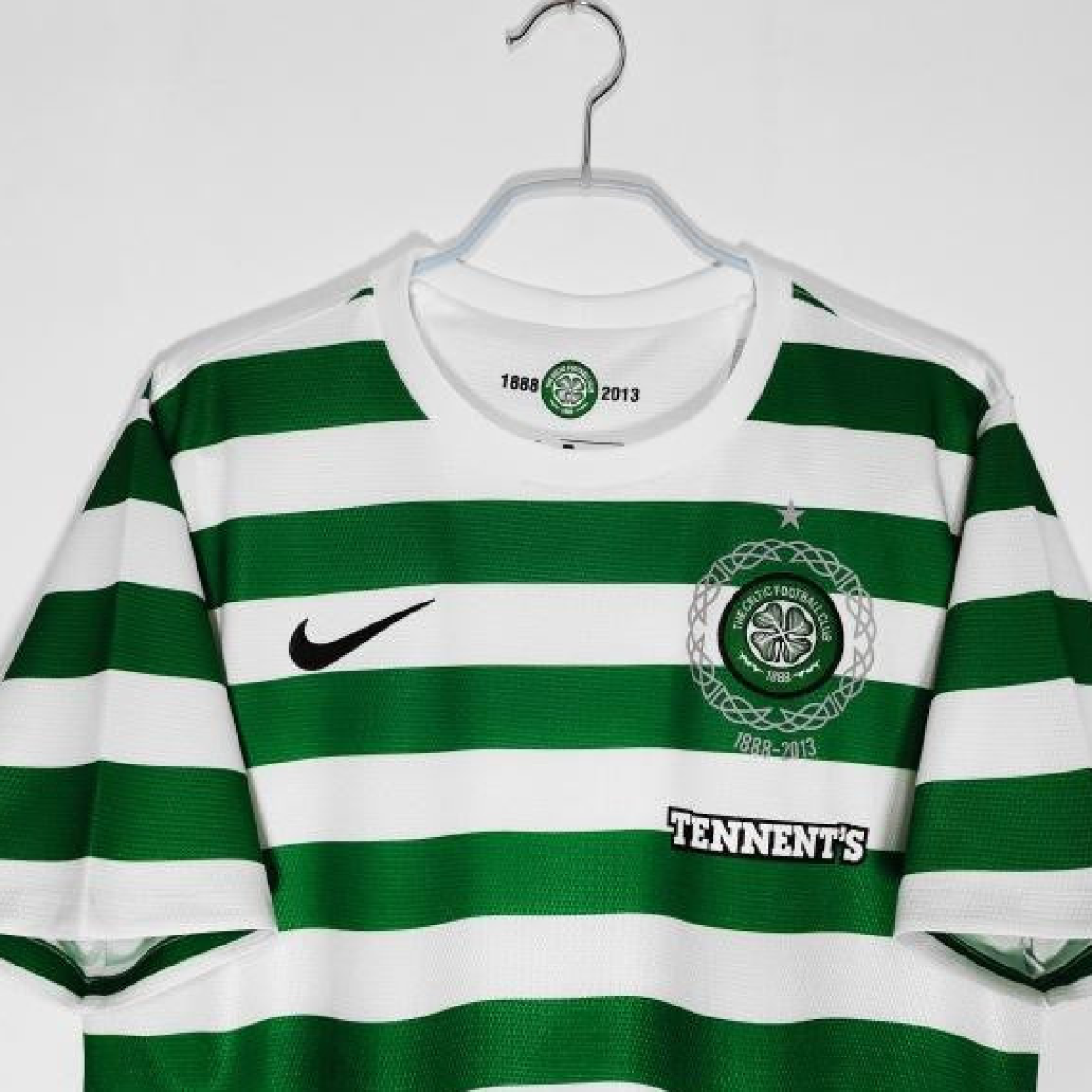 Retro 2012/13 Celtic Home 125th Anniversary Soccer Jersey