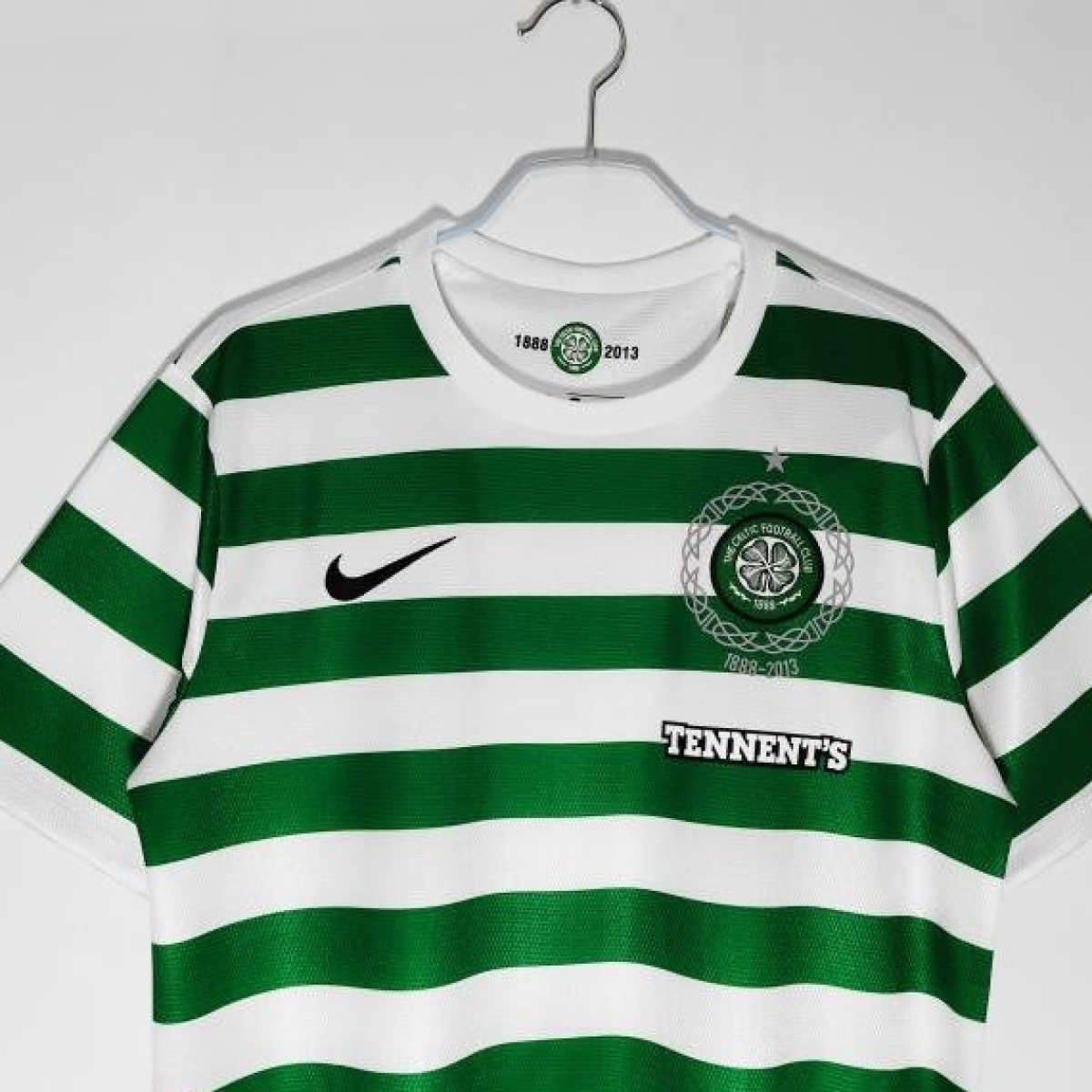 Retro 2012/13 Celtic Home 125th Anniversary Soccer Jersey
