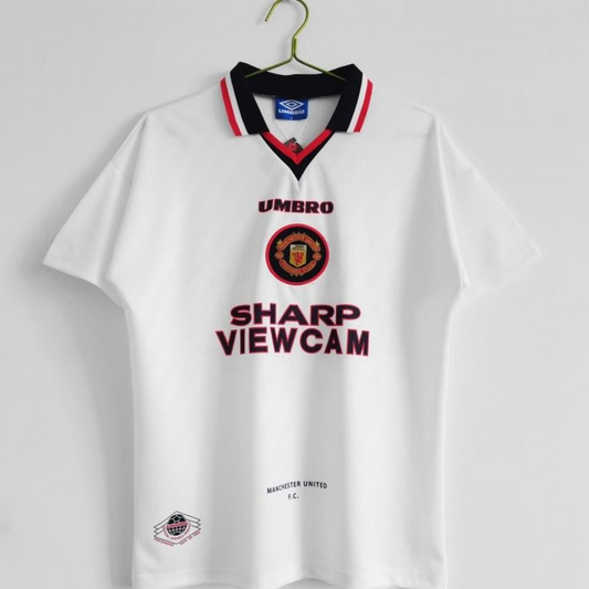Retro 1996/97 Manchester United Away Soccer Jersey