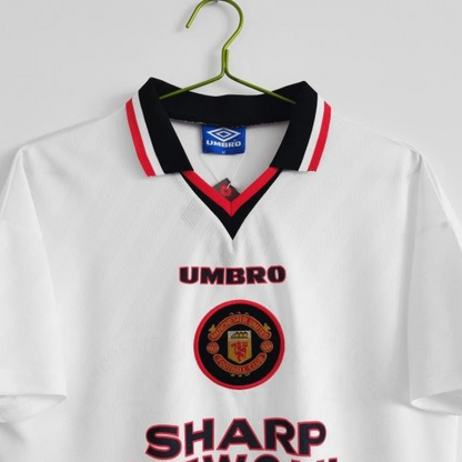 Retro 1996/97 Manchester United Away Soccer Jersey