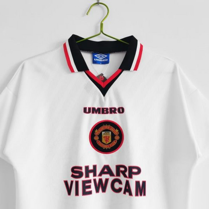 Retro 1996/97 Manchester United Away Soccer Jersey