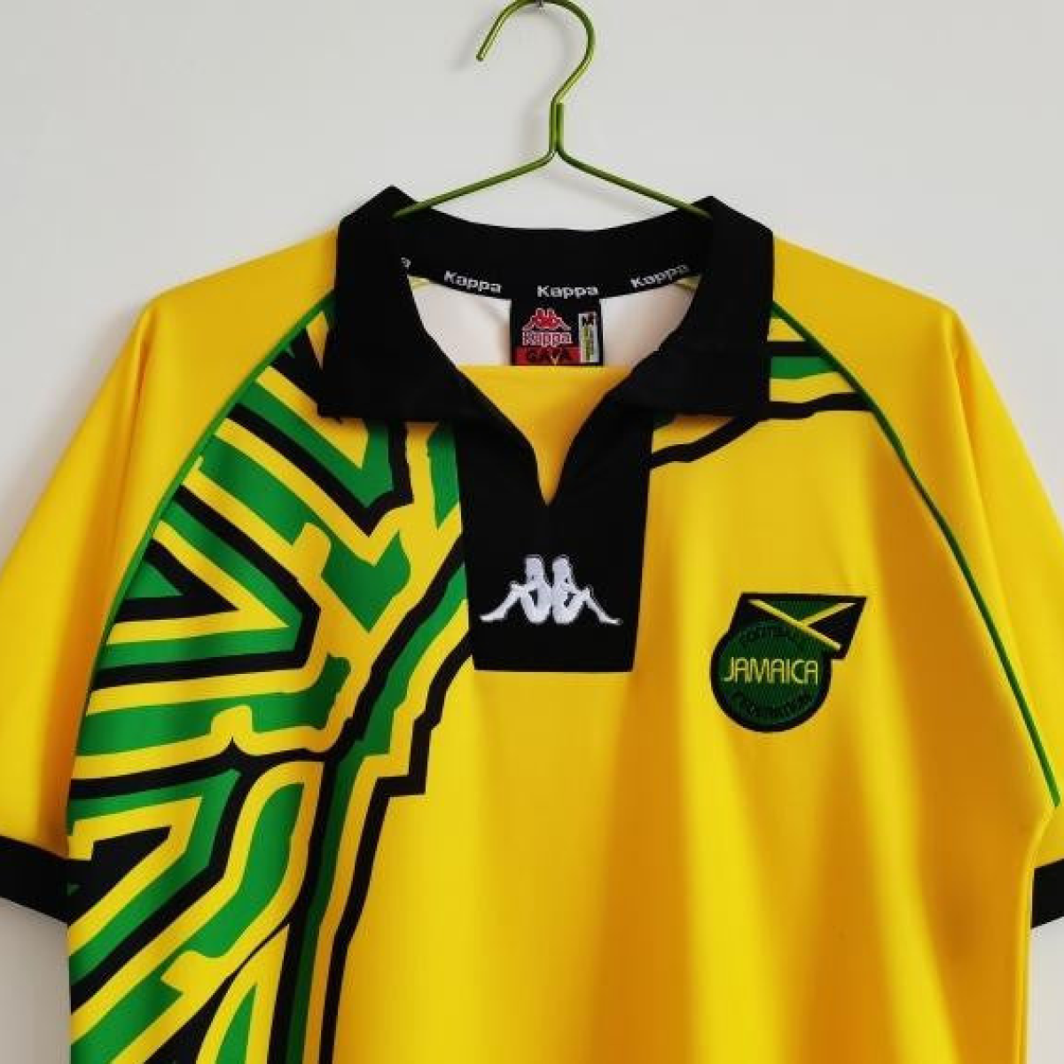 Retro 1998 Jamaica Home Soccer Jersey