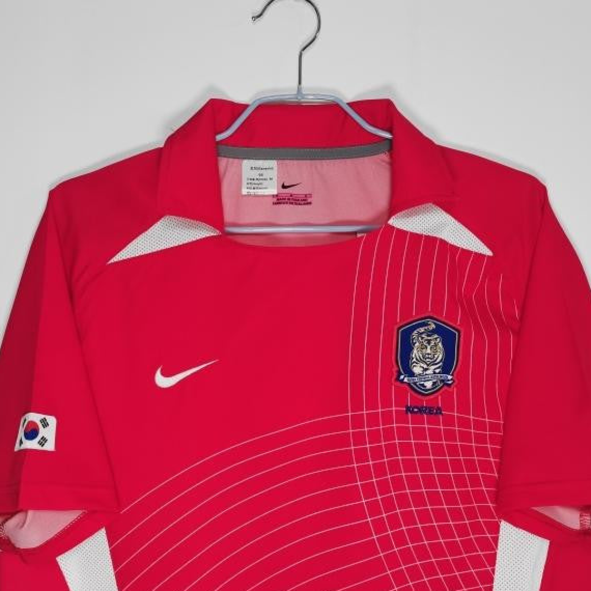 Retro 2002 Korea Home Soccer Jersey
