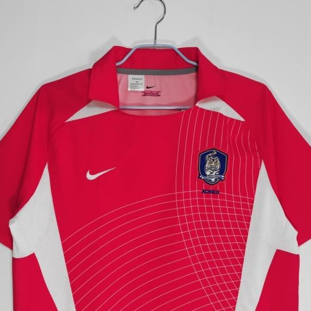 Retro 2002 Korea Home Soccer Jersey