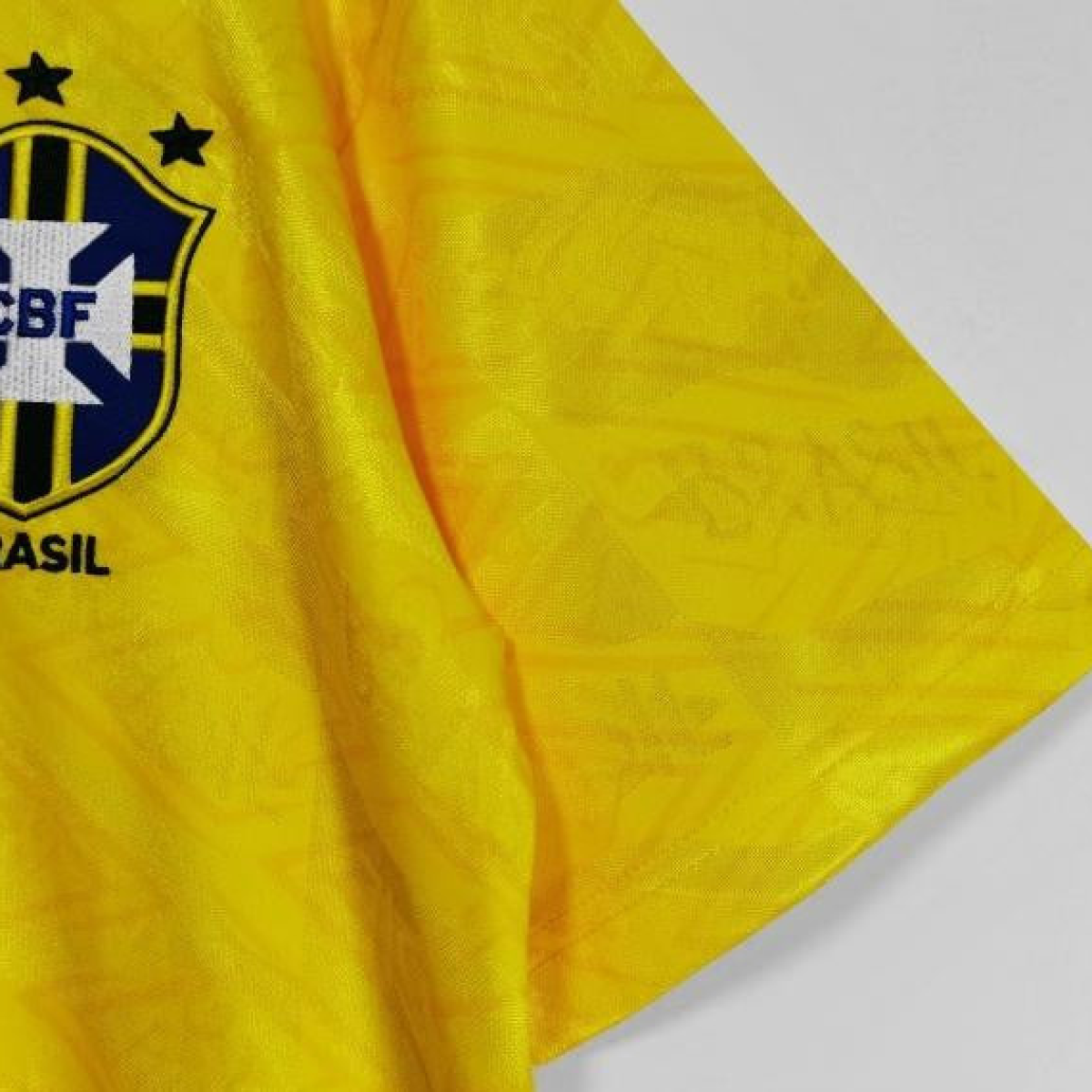Retro 1991/93 Brazil Home Soccer Jersey