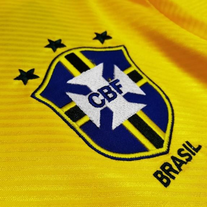 Retro 1993/94 Brazil Home Soccer Jersey
