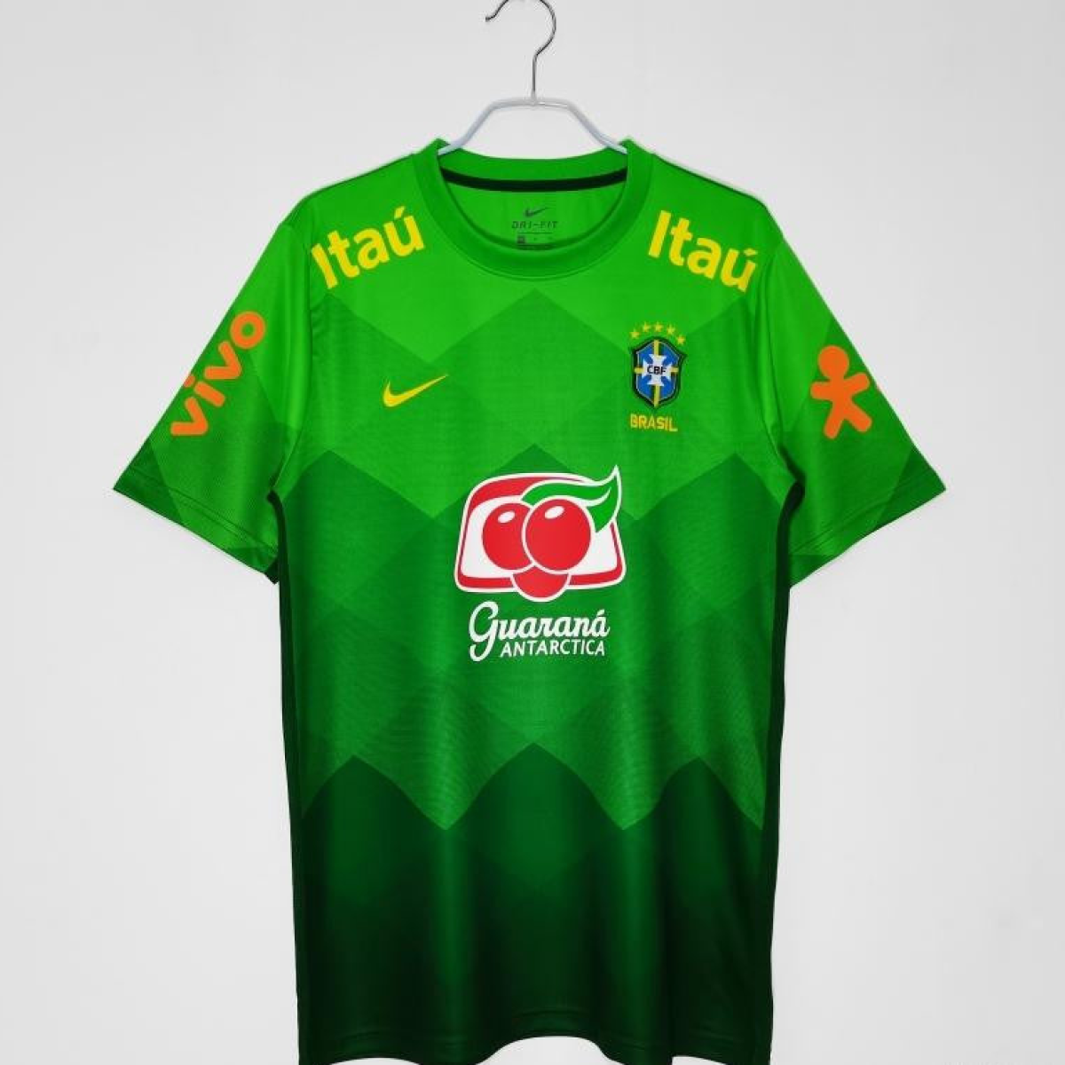 Retro 2020 Brazil Green Training Jersey