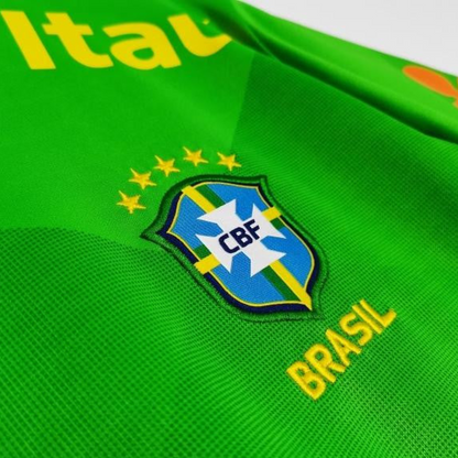 Retro 2020 Brazil Green Training Jersey