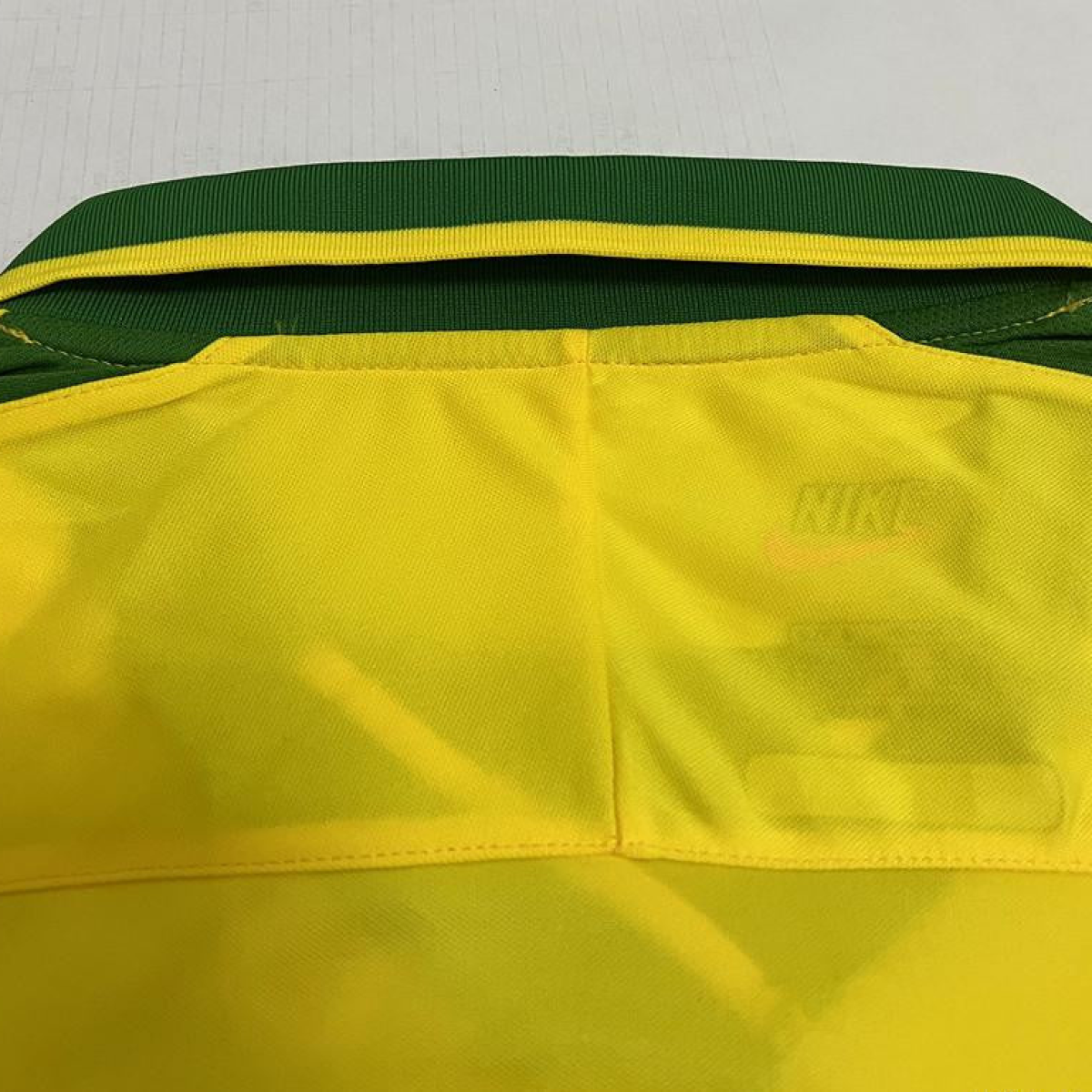 Retro 1997 Brazil Home Soccer Jersey