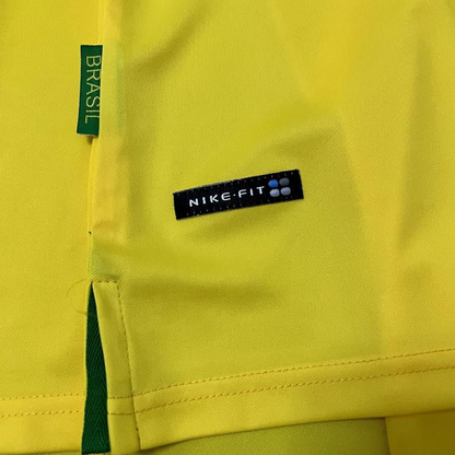 Retro 1997 Brazil Home Soccer Jersey