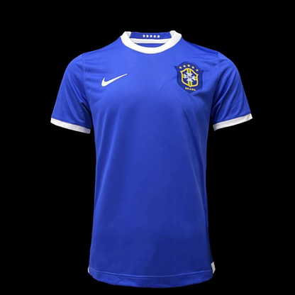 Retro 2006 Brazil Away Soccer Jersey