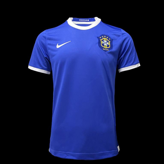 Retro 2006 Brazil Away Soccer Jersey