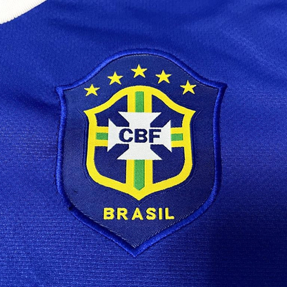 Retro 2006 Brazil Away Soccer Jersey