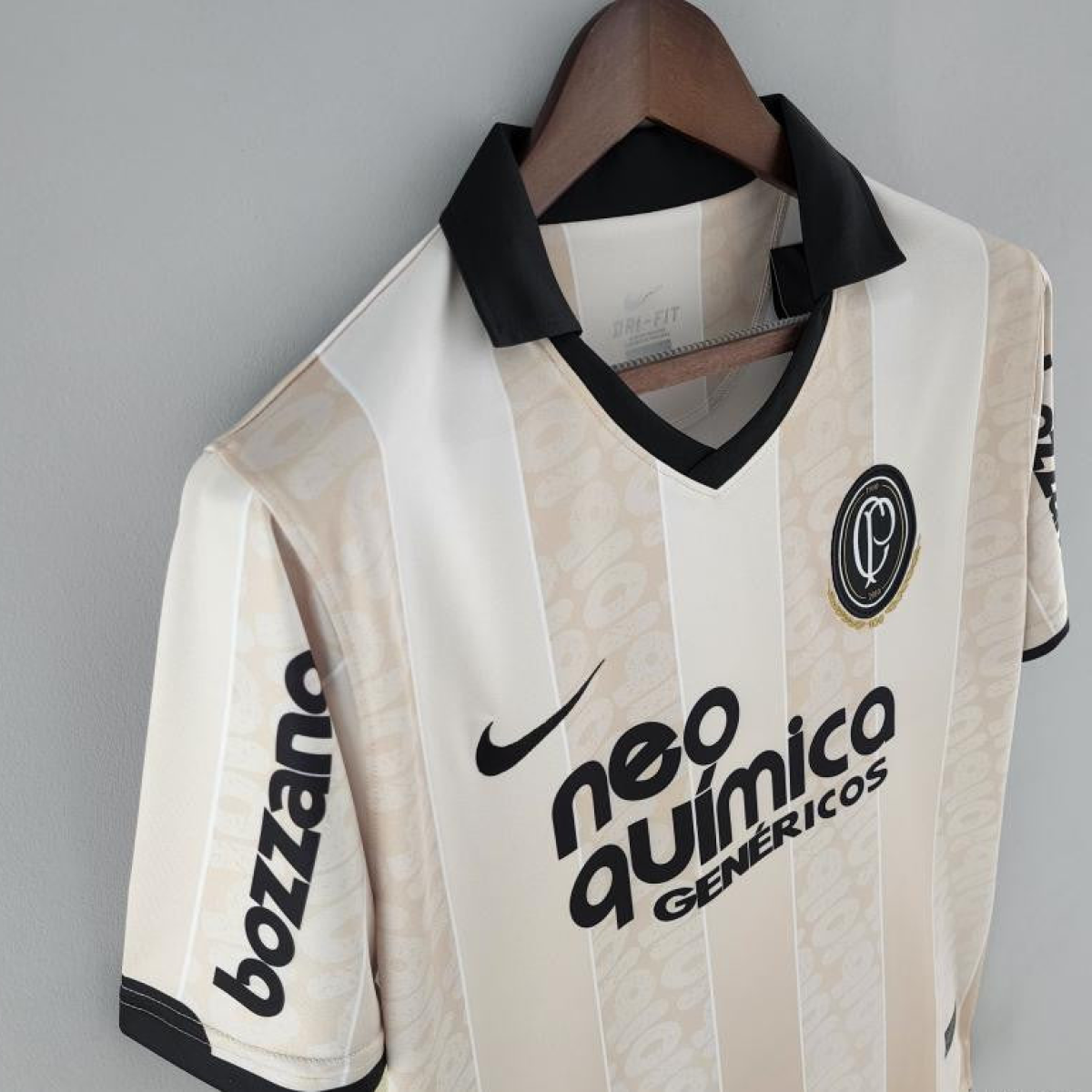 Retro 2010 Corinthians 100th Anniversary Beige Jersey