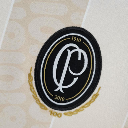 Retro 2010 Corinthians 100th Anniversary Beige Jersey