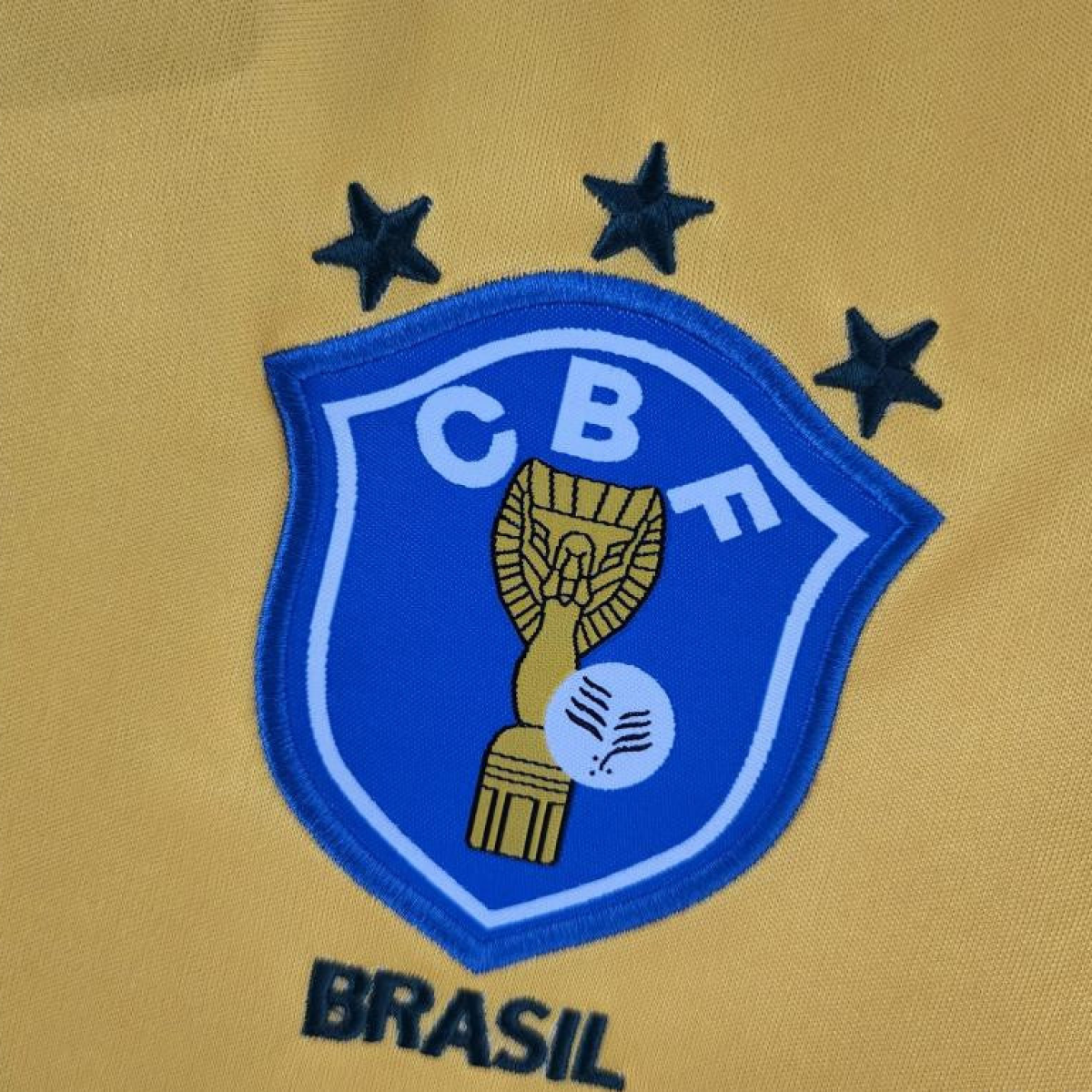 Retro 1988 Brazil Home Soccer Jersey