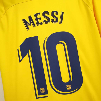 Retro 19/20 Barcelona Fourth Away Soccer Jersey