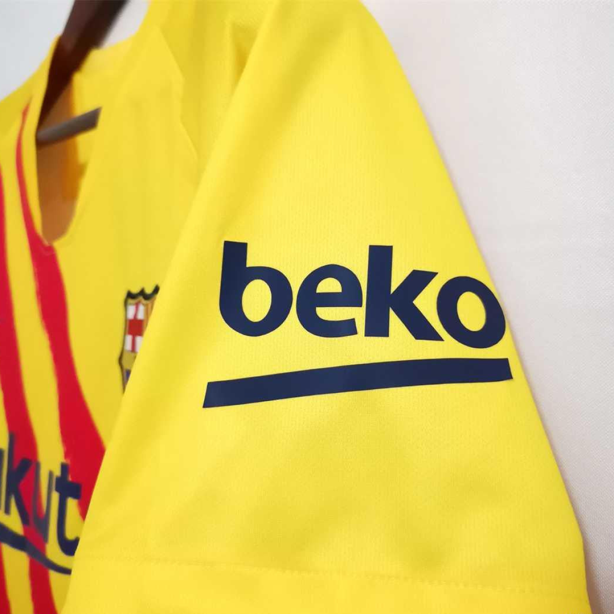 Retro 19/20 Barcelona Fourth Away Soccer Jersey