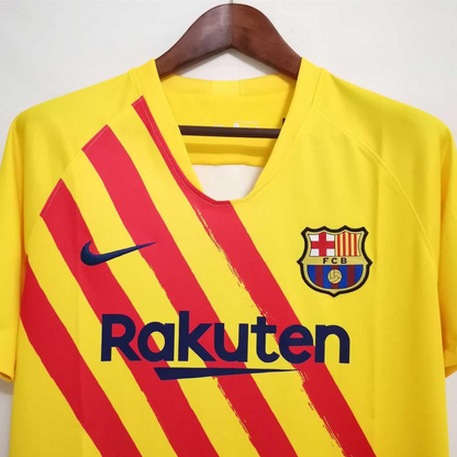 Retro 19/20 Barcelona Fourth Away Soccer Jersey